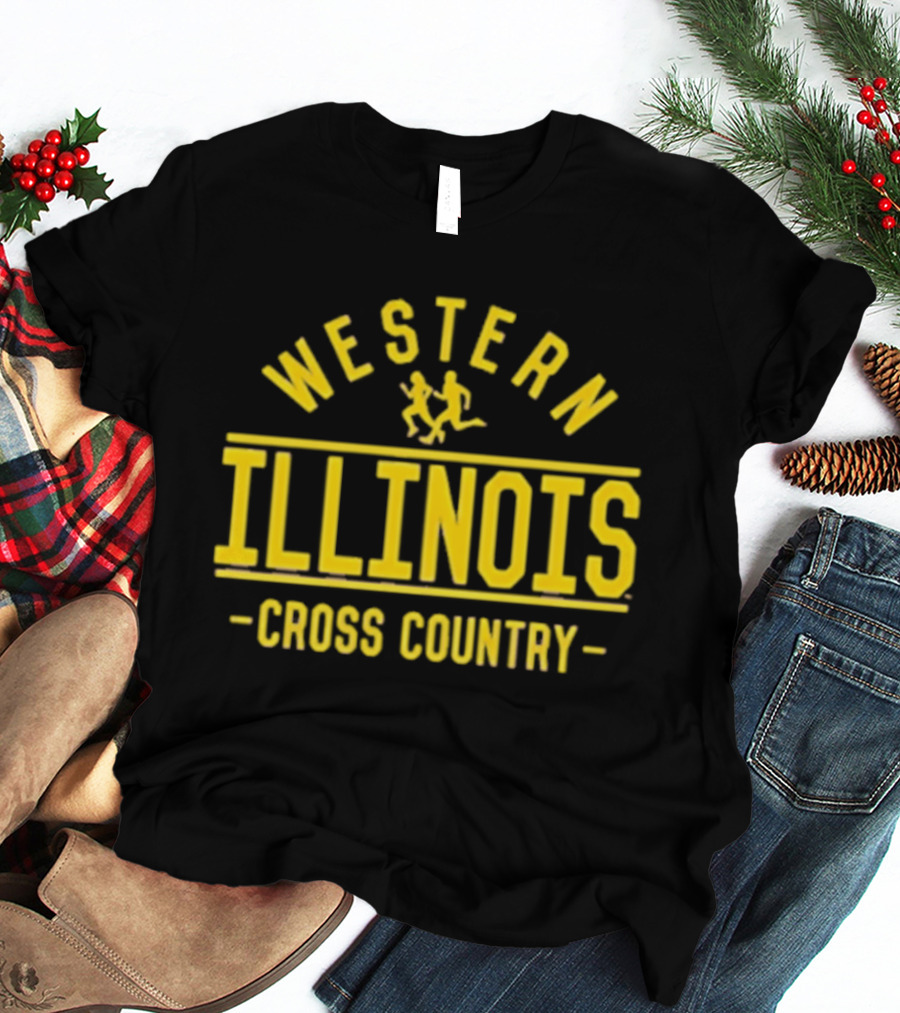 Western Illinois Cross Country Running Team Sports T-Shirt