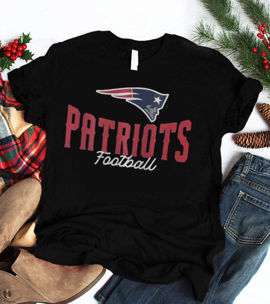 Patriots Football New England 1960 AFC East Two Sided T-Shirt