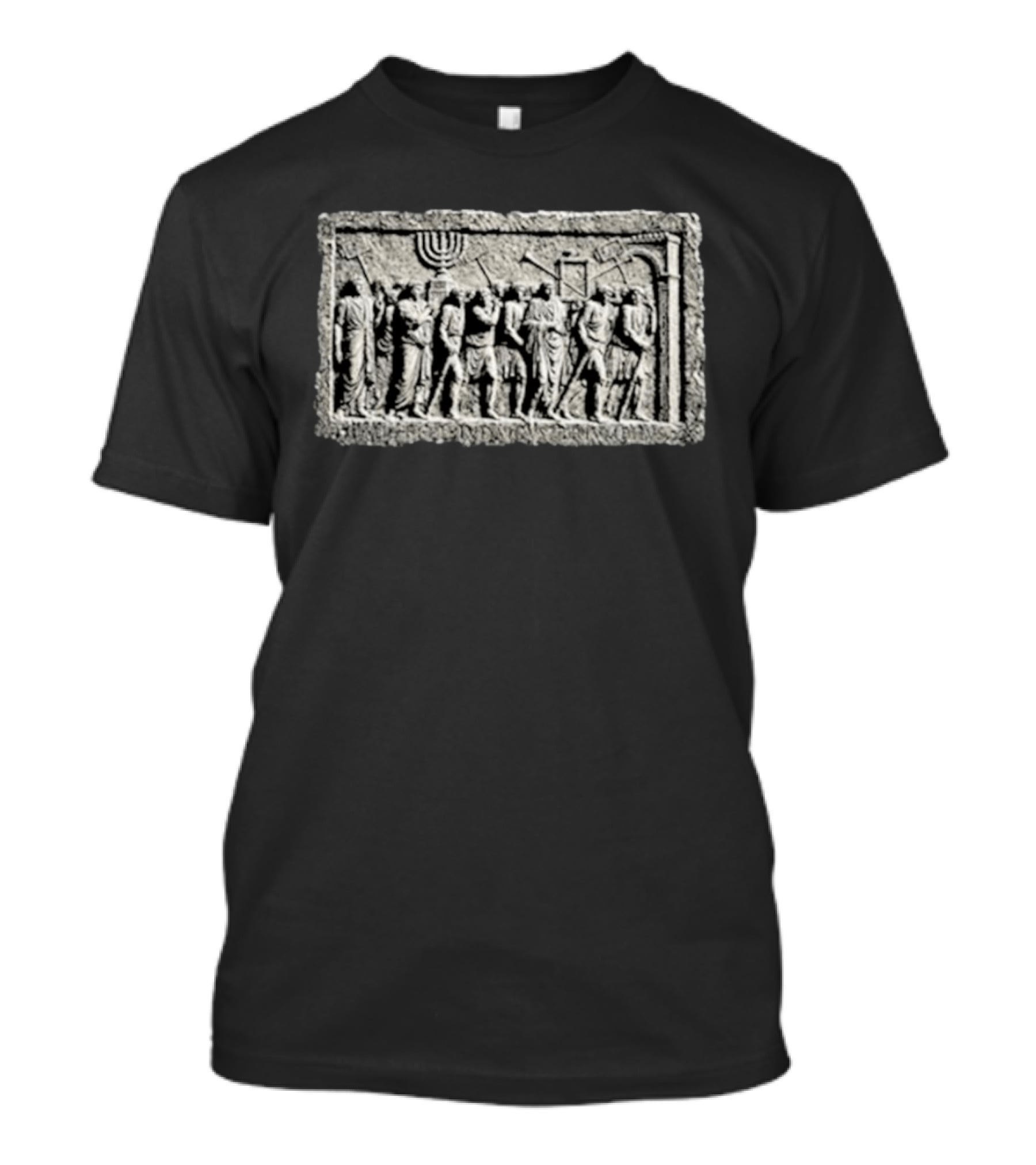 Nick Fuentes Arch Of Titus Menorah Relief Roman Soldiers T-Shirt