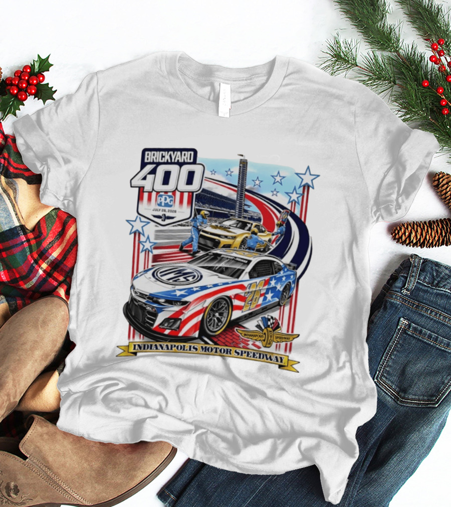 Brickyard 400 July 26 2026 PPG Indianapolis Motor Speedway Racing Event T-Shirt