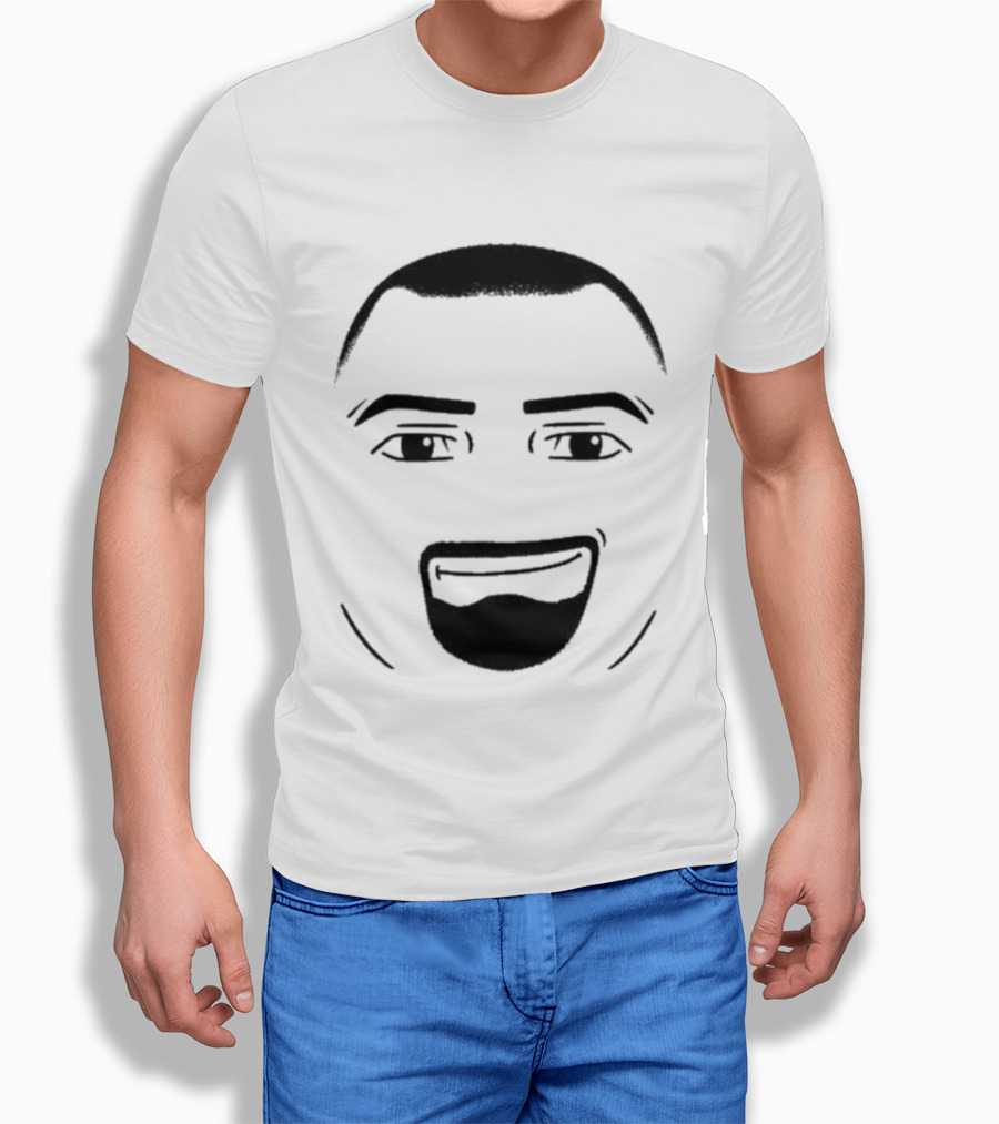 Aldoswag Roblaldo Smiling Face Drawing T-Shirt