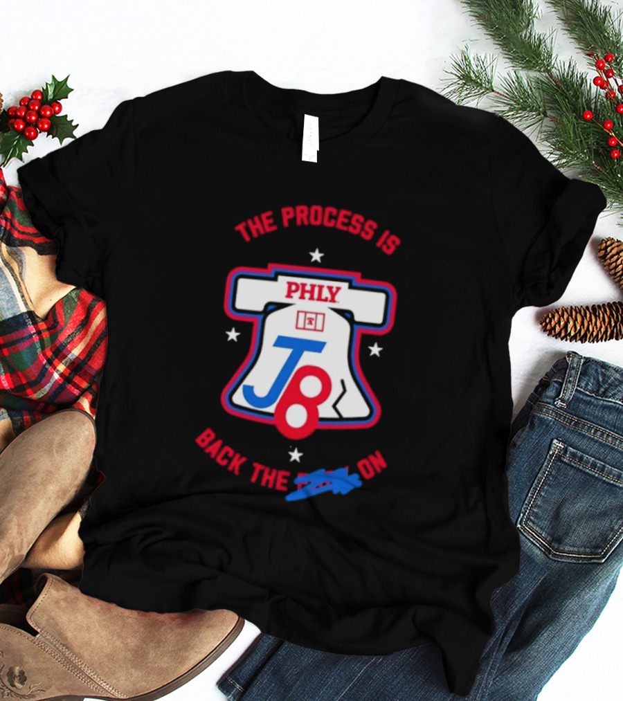 PHLY The Process Is Back Jalen Brunson Philadelphia 76ers T-Shirt