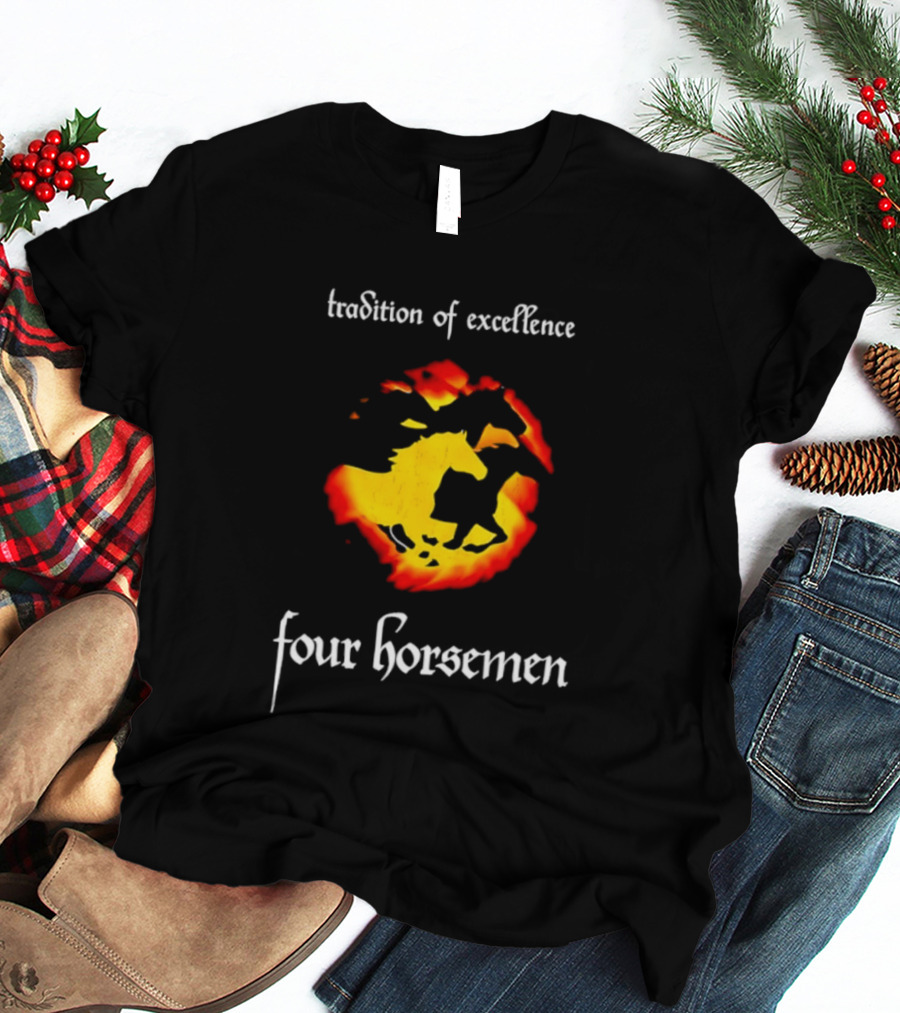 Tradition Of Excellence Four Horsemen Fiery Horse T-Shirt