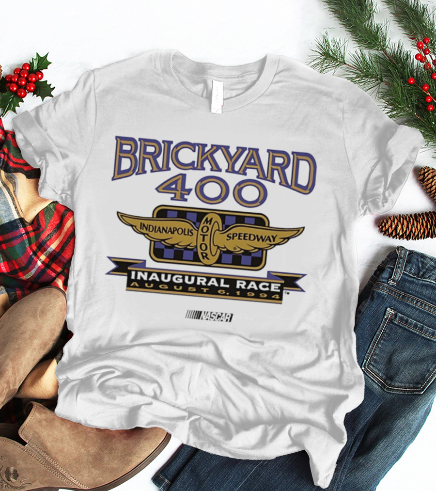 Brickyard 400 Indianapolis Motor Speedway Inaugural Race August 6 1994 NASCAR T-Shirt