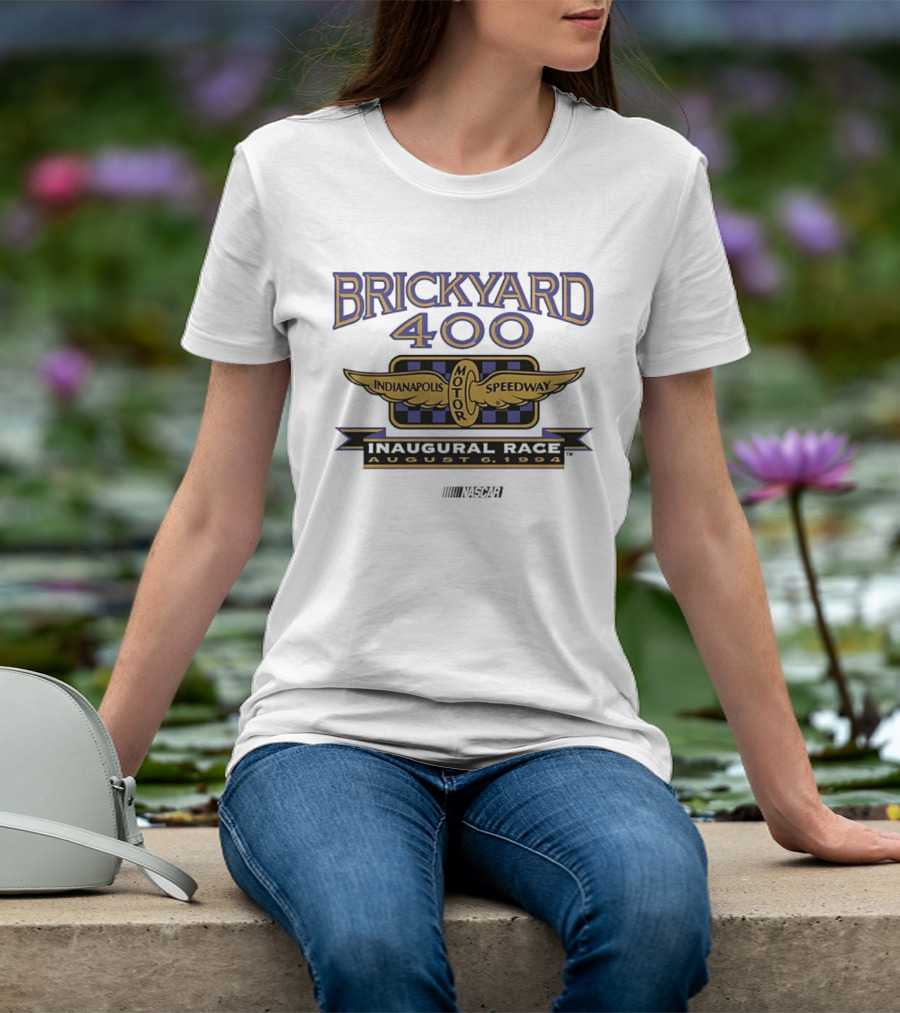 Brickyard 400 Indianapolis Motor Speedway Inaugural Race August 6 1994 NASCAR T-Shirt