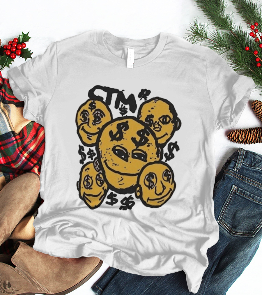 CTM Money Faces Dollar Sign Expressions T-Shirt