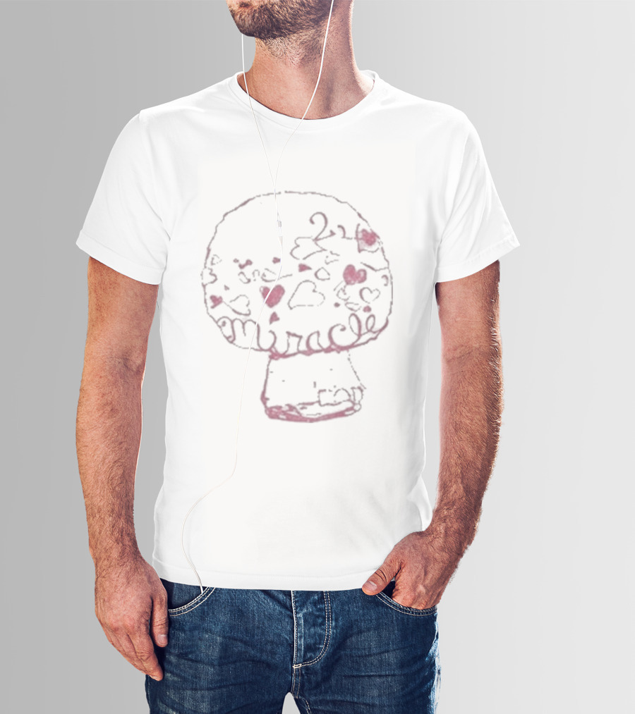 Joe Burrow Nahmias Miracle Mushroom Hearts T-Shirt