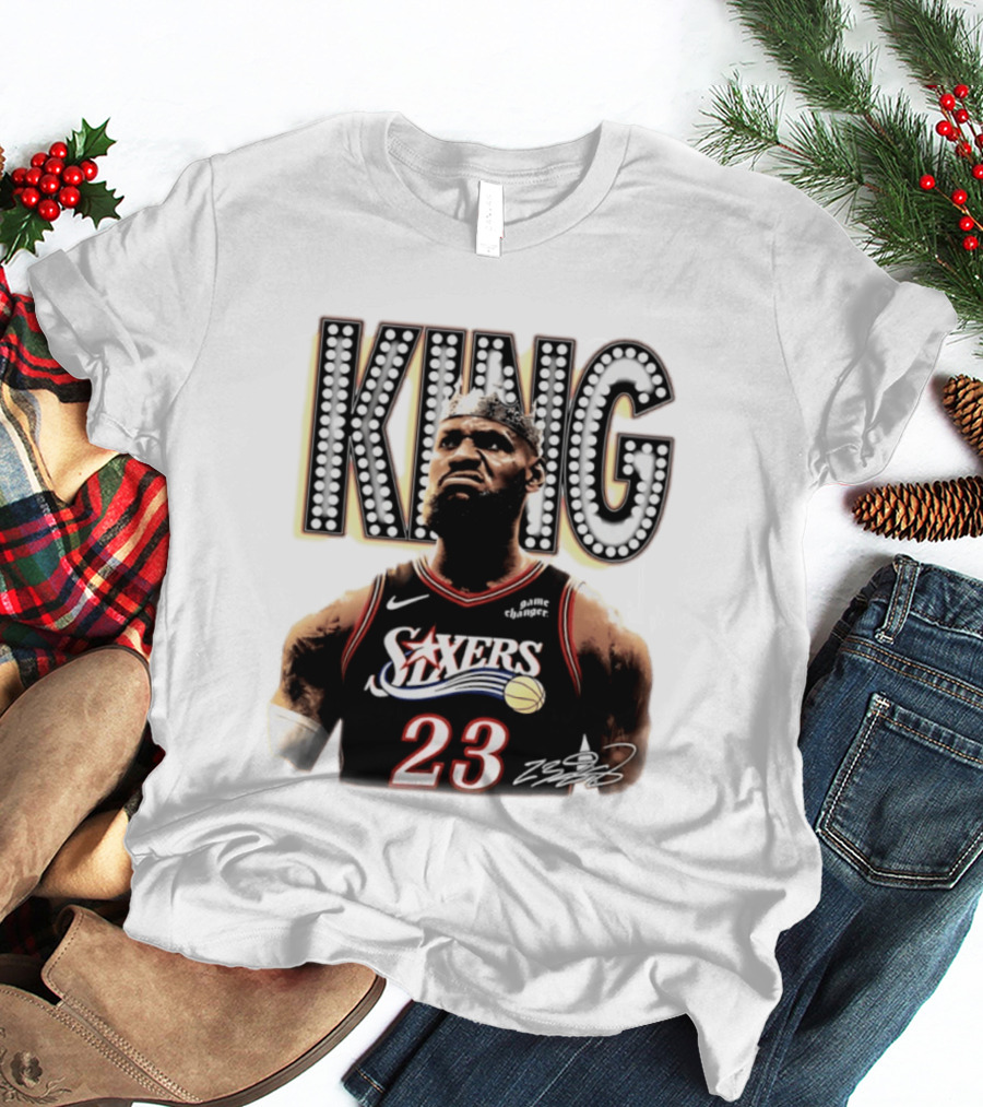 Philadelphia 76ers King James 23 Game Changer T-Shirt