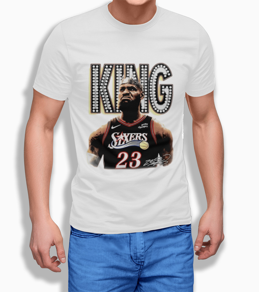 Philadelphia 76ers King James 23 Game Changer T-Shirt