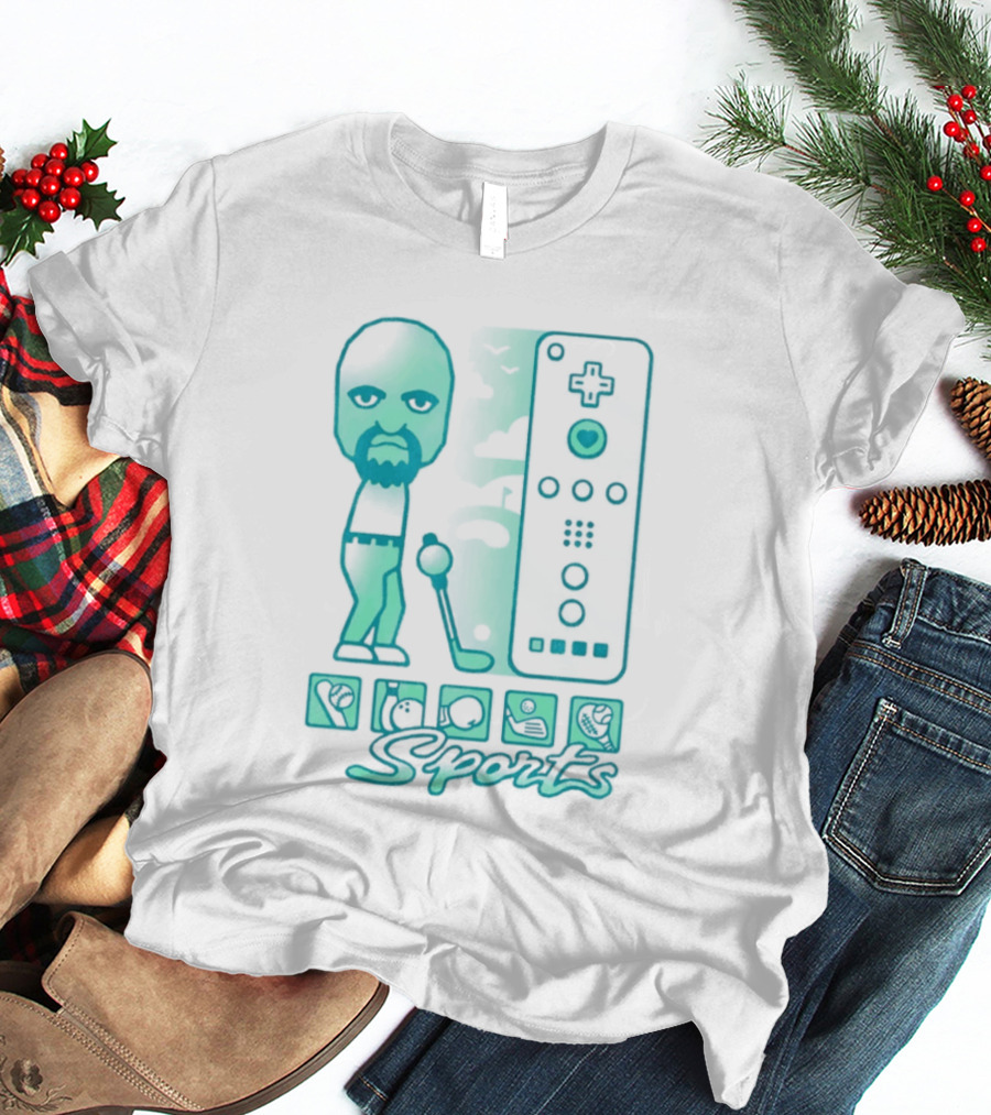 Wii Sports Matt Iconic Character Mii Brawler Bowling Champion T-Shirt