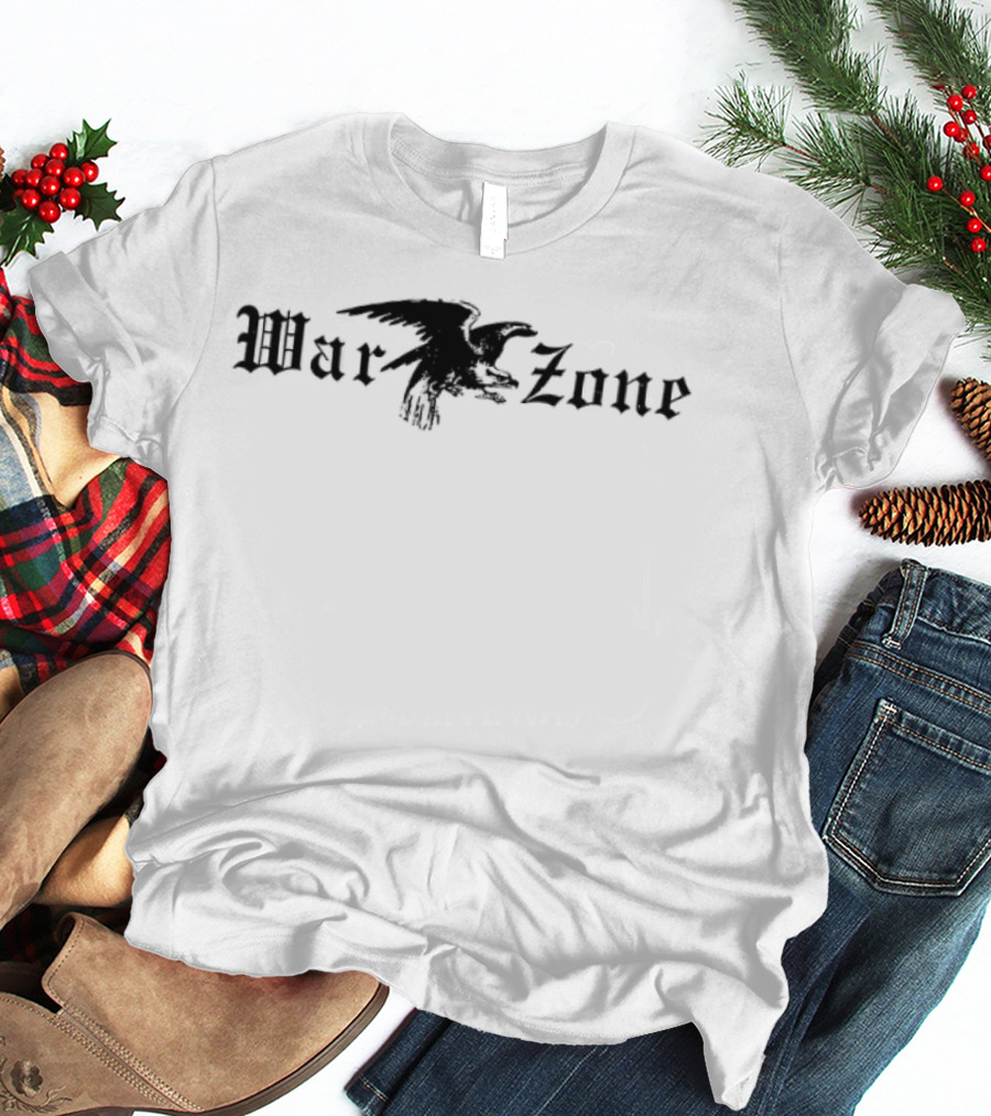 War Zone Dedicated Hardcore Music Movement Never Forget 2 Sided T-Shirt