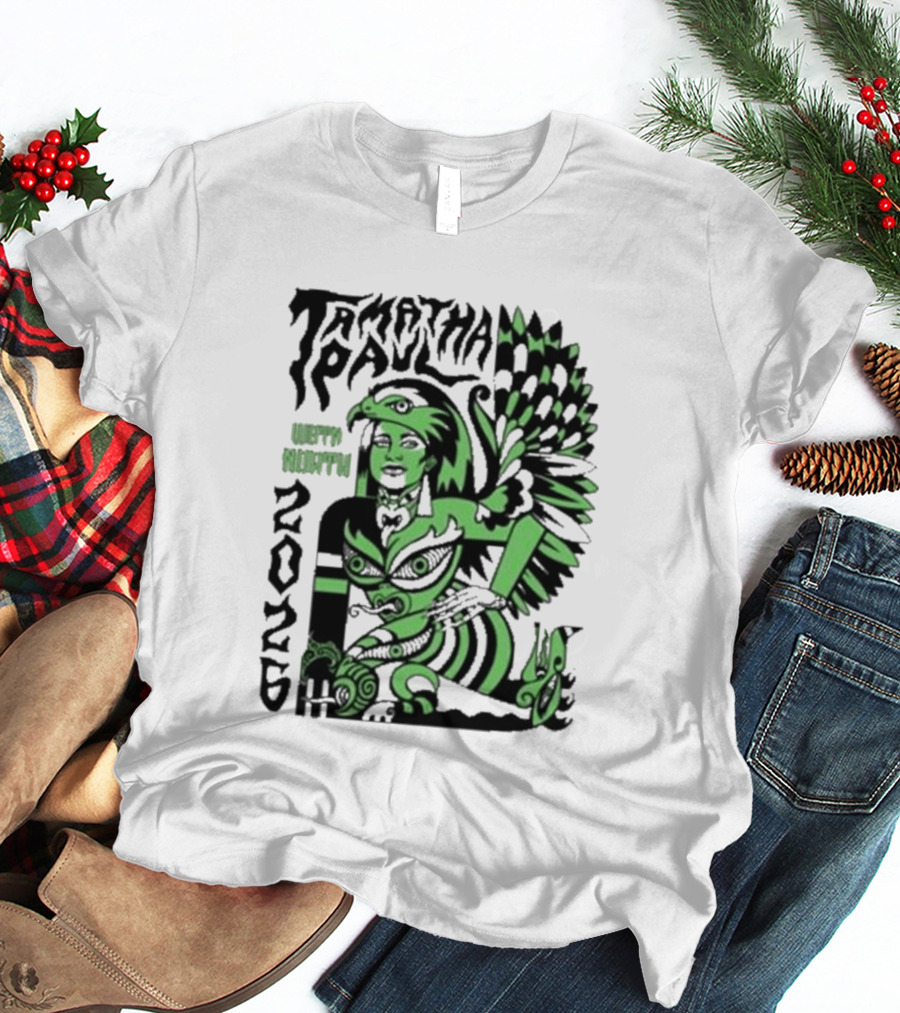 Xoe Hall X Tamatha Paul 2026 Te Atatu Whero Kakapo T-Shirt