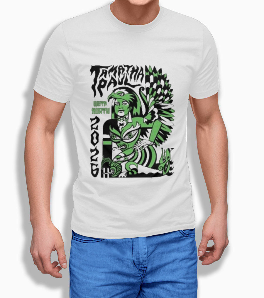Xoe Hall X Tamatha Paul 2026 Te Atatu Whero Kakapo T-Shirt