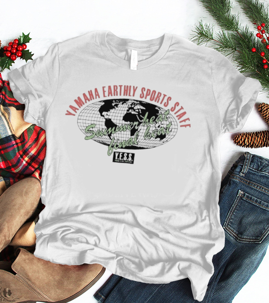 Yamaha Earthly Sports Staff Summer Heat Final Heat KISS T-Shirt