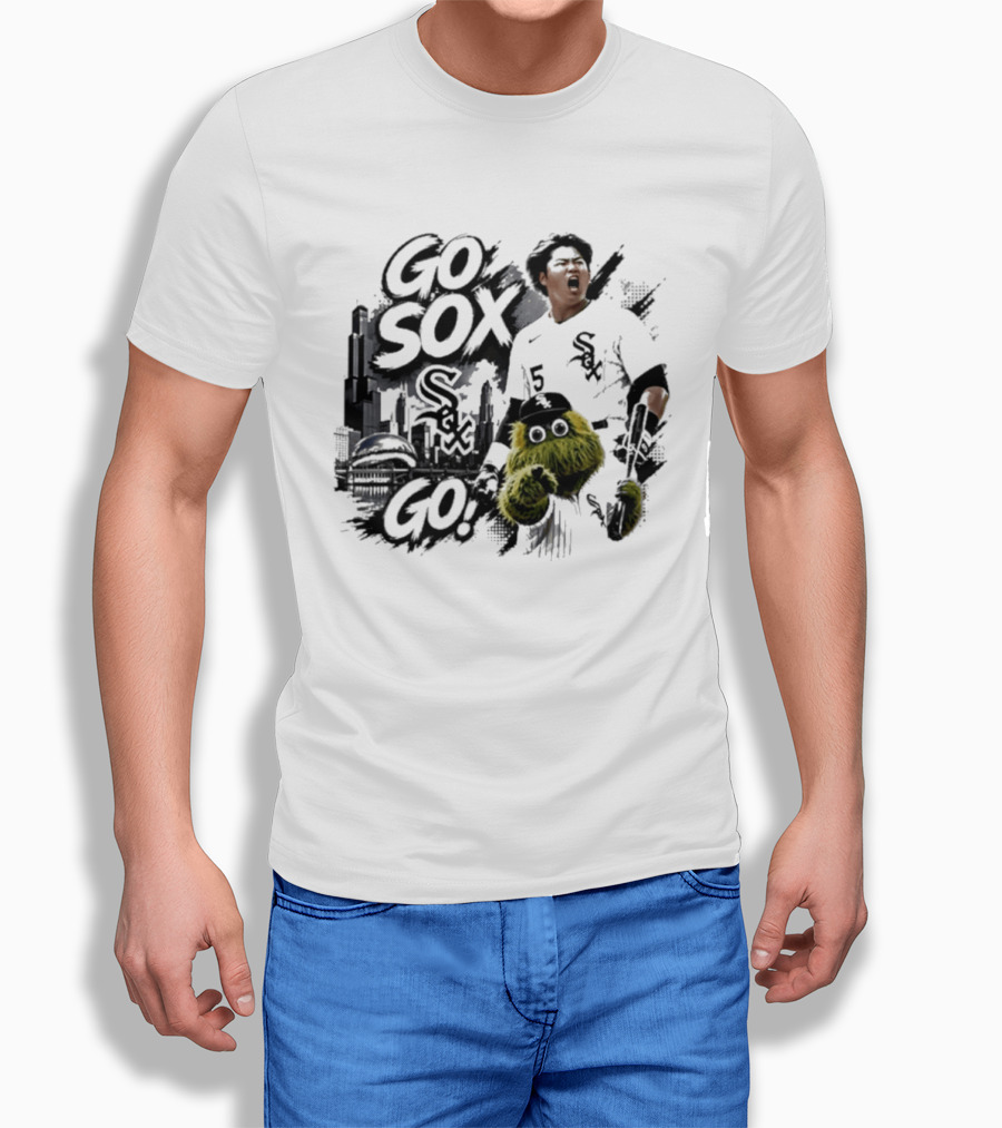 Yoshinobu Yamamoto Number 15 Chicago White Sox Go Sox Go T-Shirt