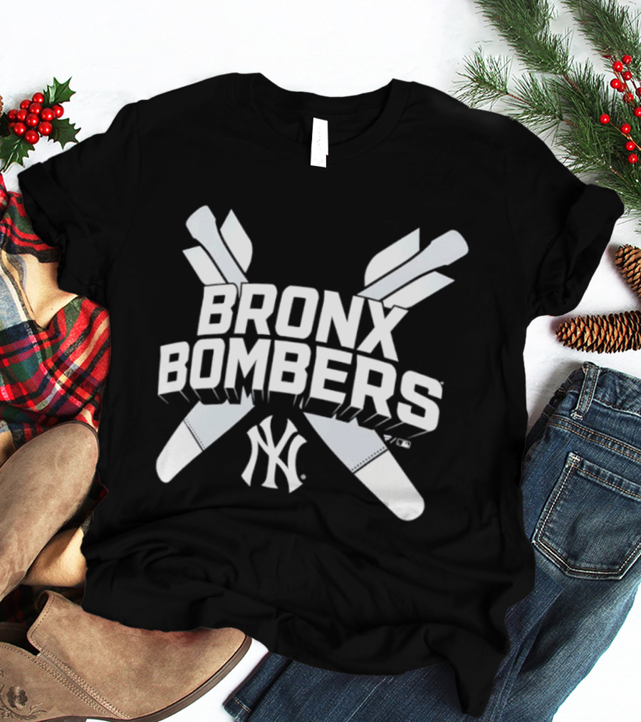 Men's New York Yankees Bronx Bombers Fanatics Navy T-Shirt