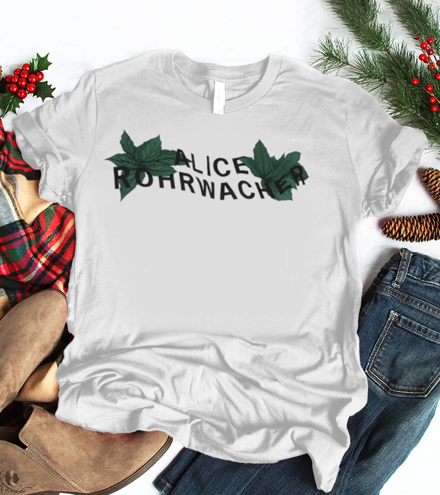 Alice Rohrwacher Leaf Motif T-Shirt