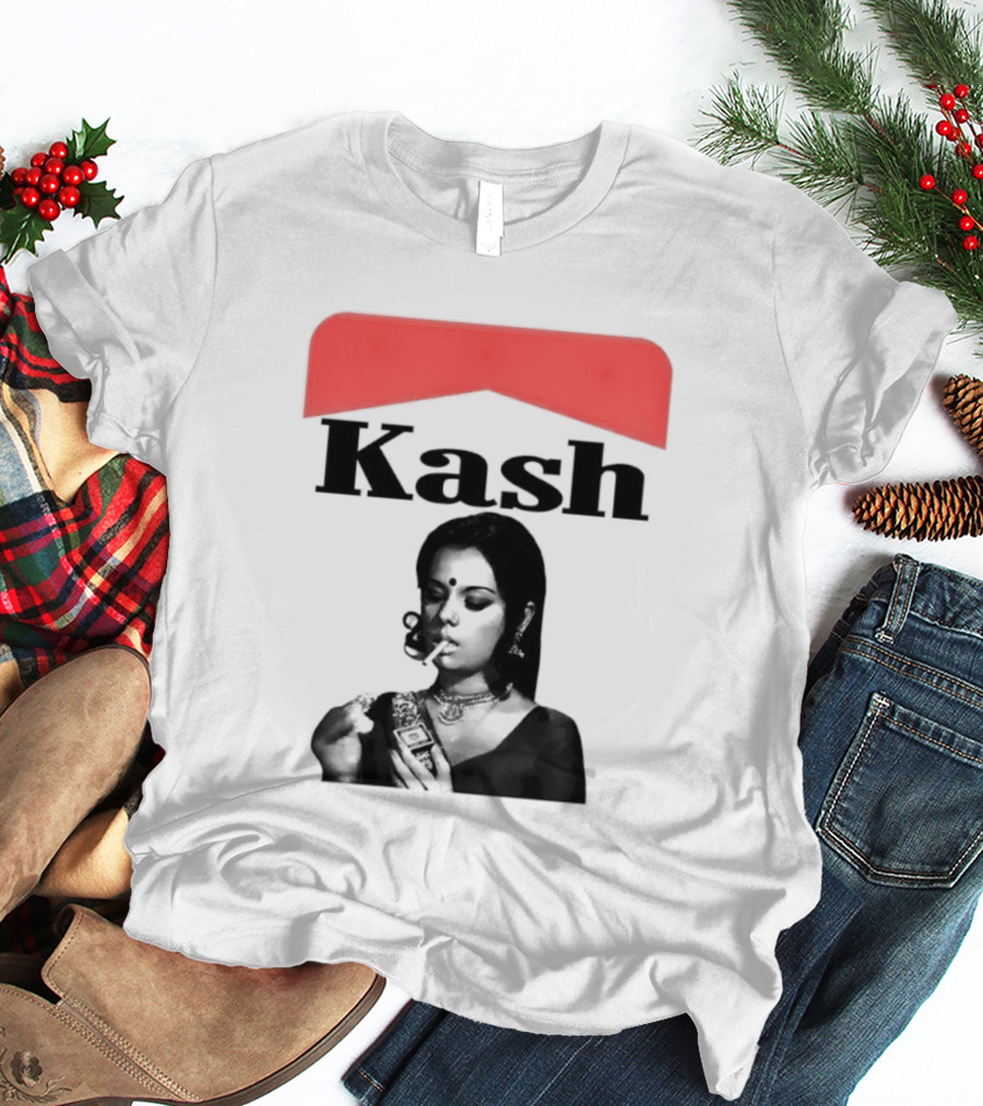 Mumtaz Kash Marlboro Iconic Red Collar T-Shirt