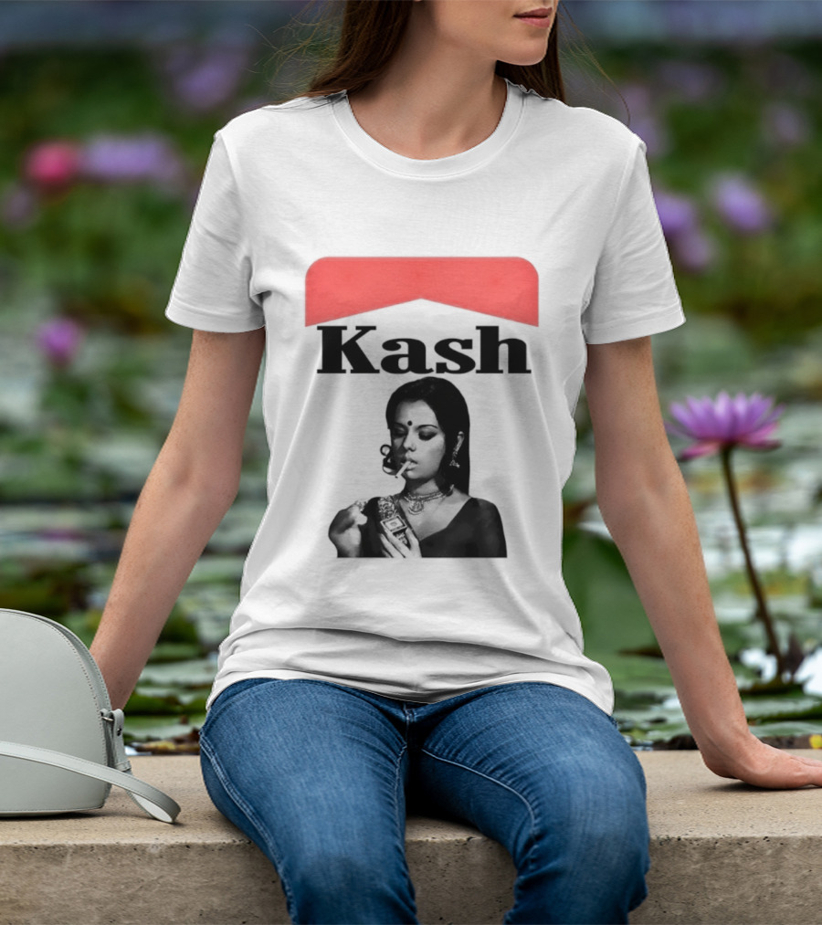 Mumtaz Kash Marlboro Iconic Red Collar T-Shirt