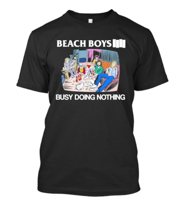 Beach Boys Busy Doing Nothing Brian Wilson Couch Scene T-Shirt
