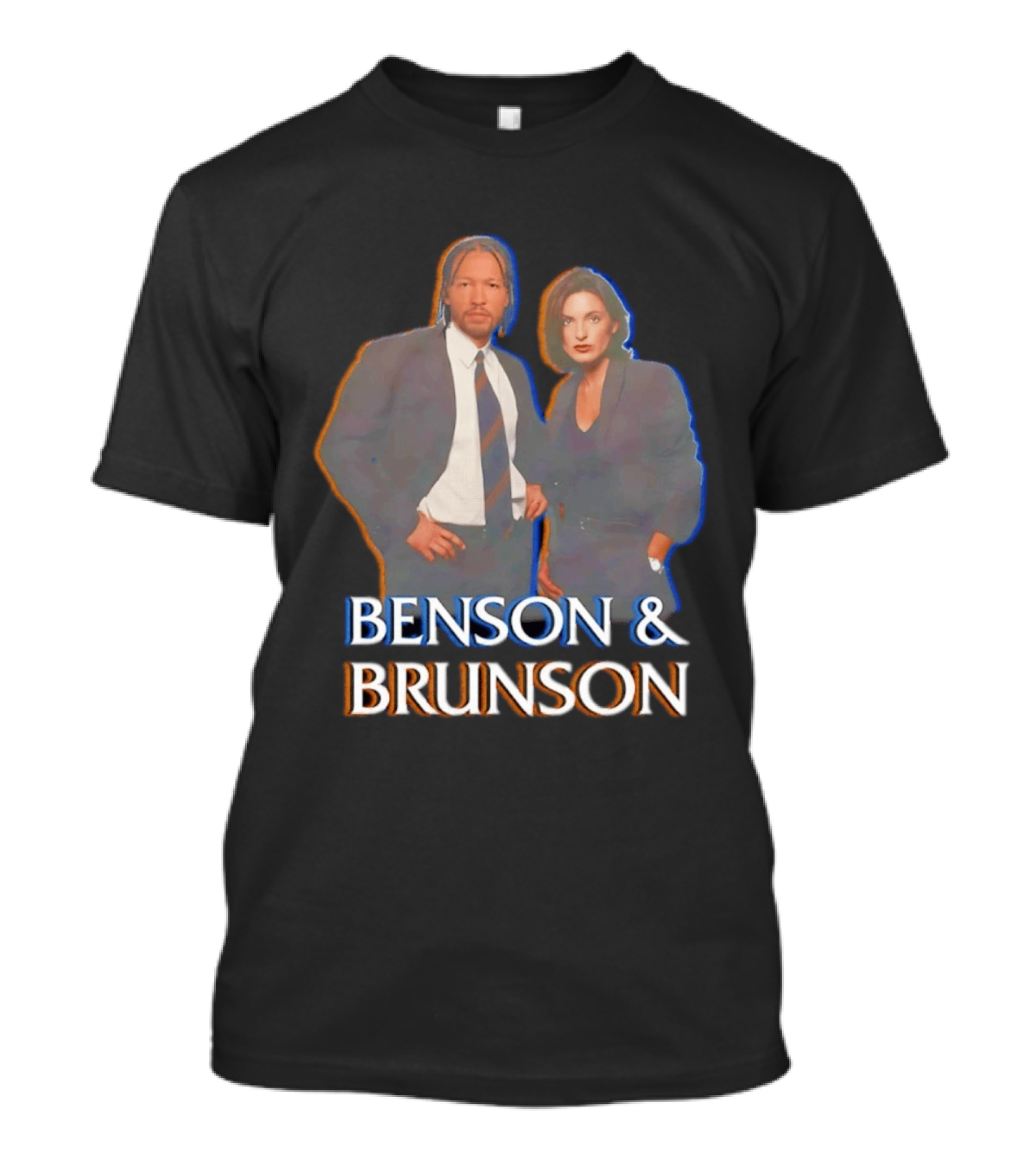 Benson And Brunson TV Show Characters T-Shirt
