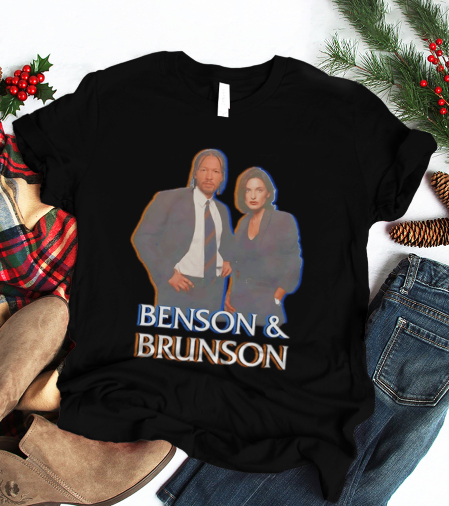 Benson And Brunson TV Show Characters T-Shirt