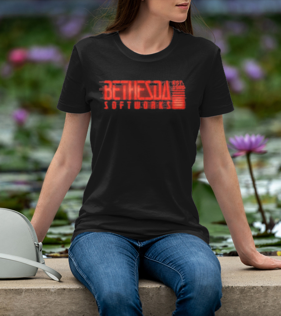 Bethesda Softworks Est 1986 Retro Gaming Nostalgia T-Shirt