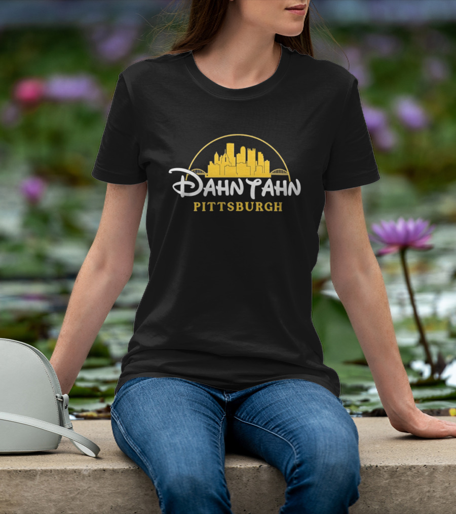 Dahntahn Pittsburgh City Skyline Magic T-Shirt