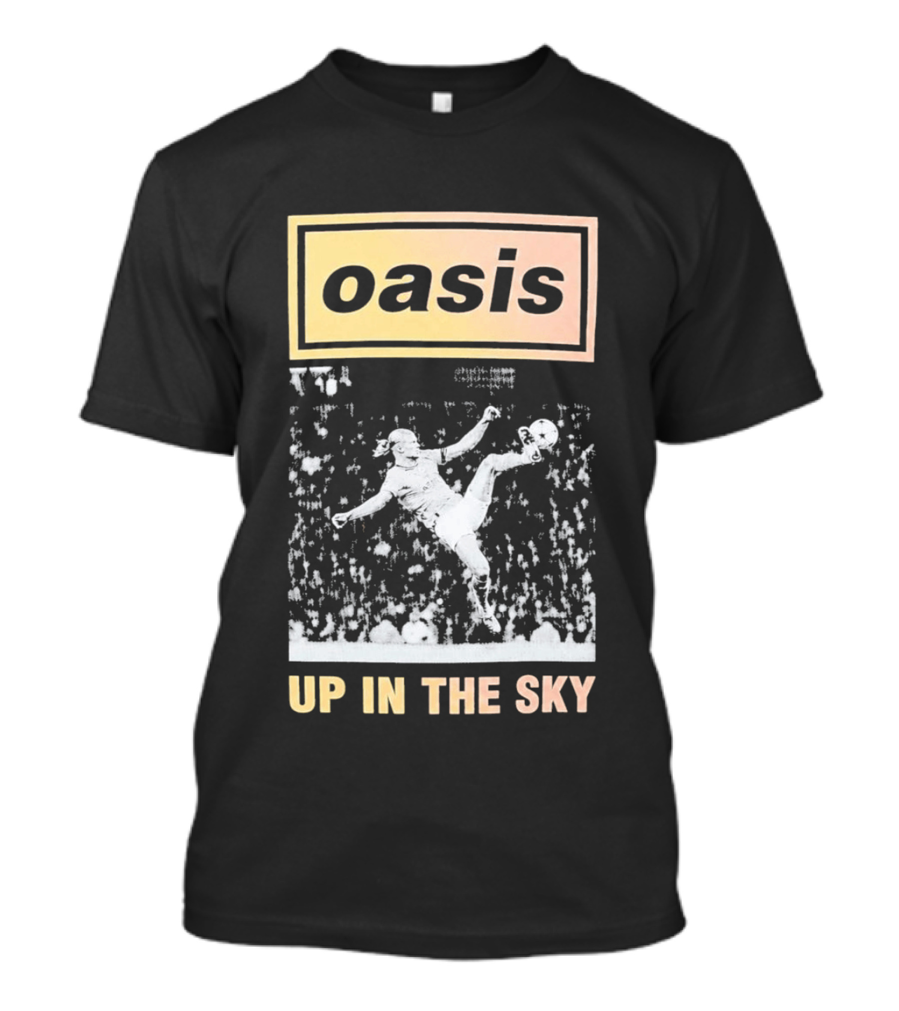 Oasis Up In The Sky Erling Haaland Soccer Kick T-Shirt
