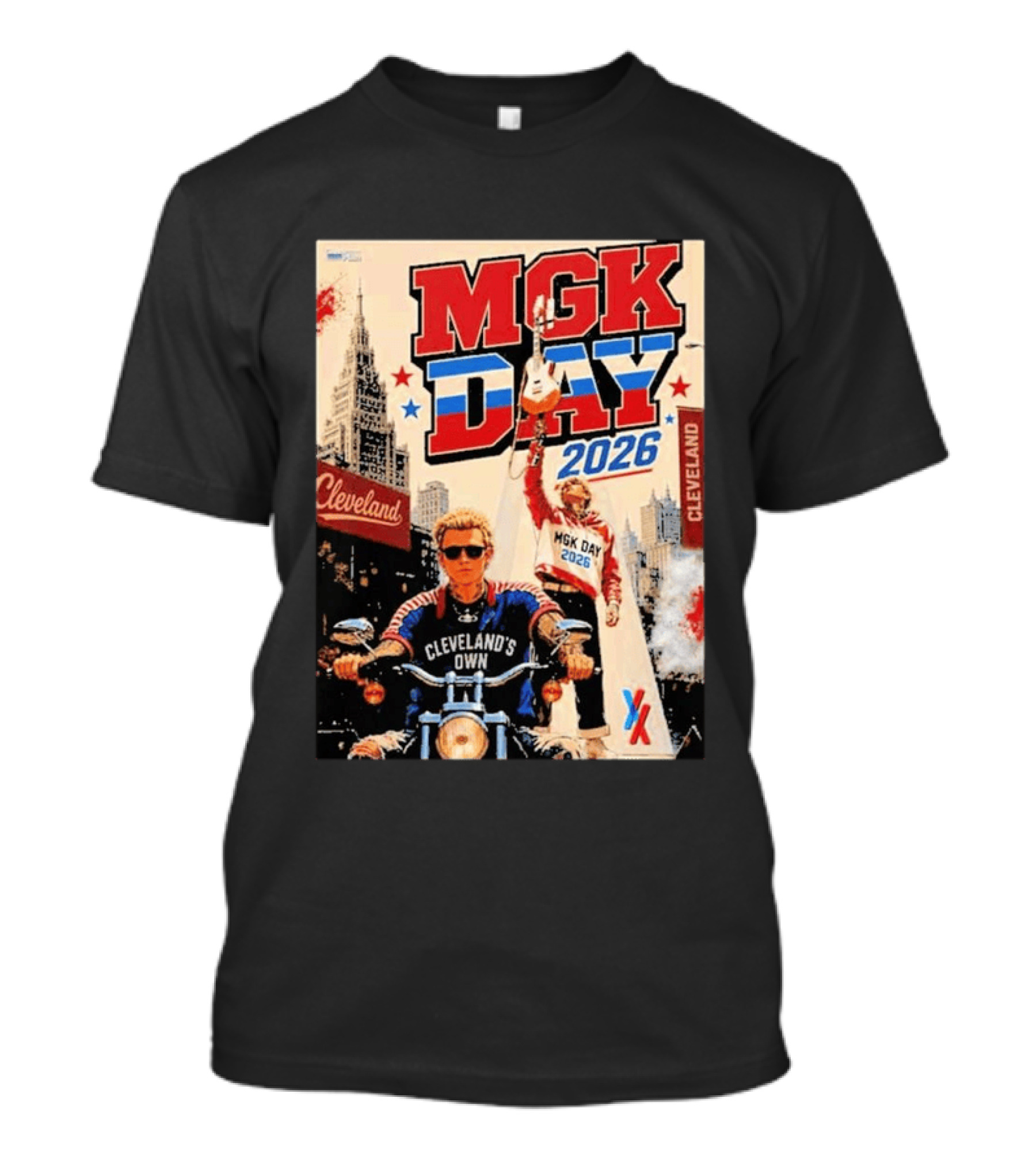 MGK Day 2026 Cleveland Music Event With Cleveland's Own T-Shirt
