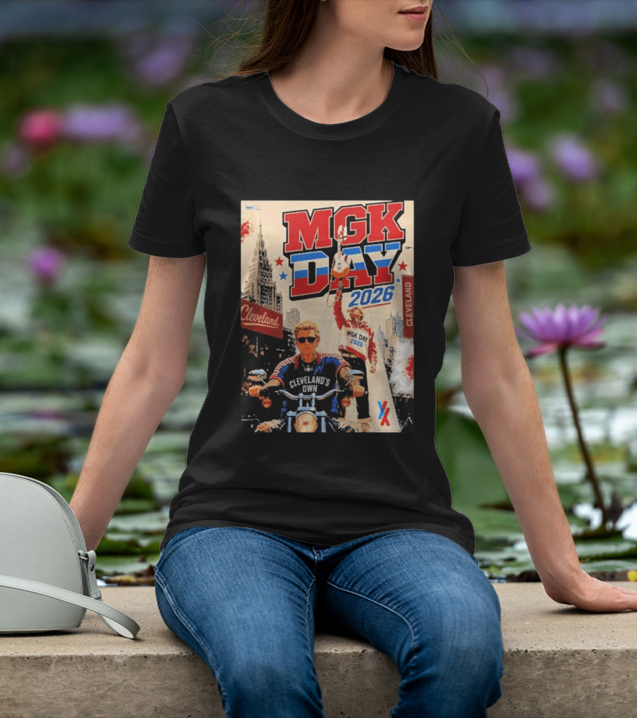 MGK Day 2026 Cleveland Music Event With Cleveland's Own T-Shirt