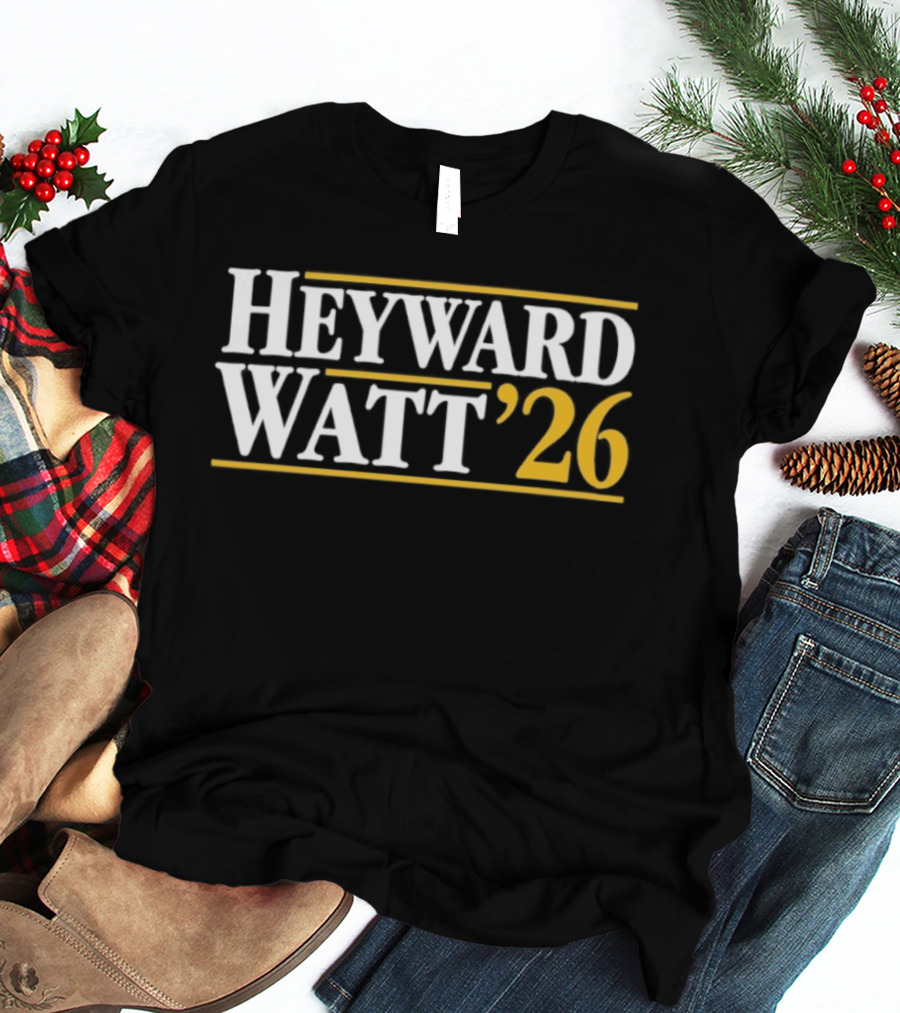 Heyward Watt '26 Pittsburgh Steelers Football Fan Gear T-Shirt