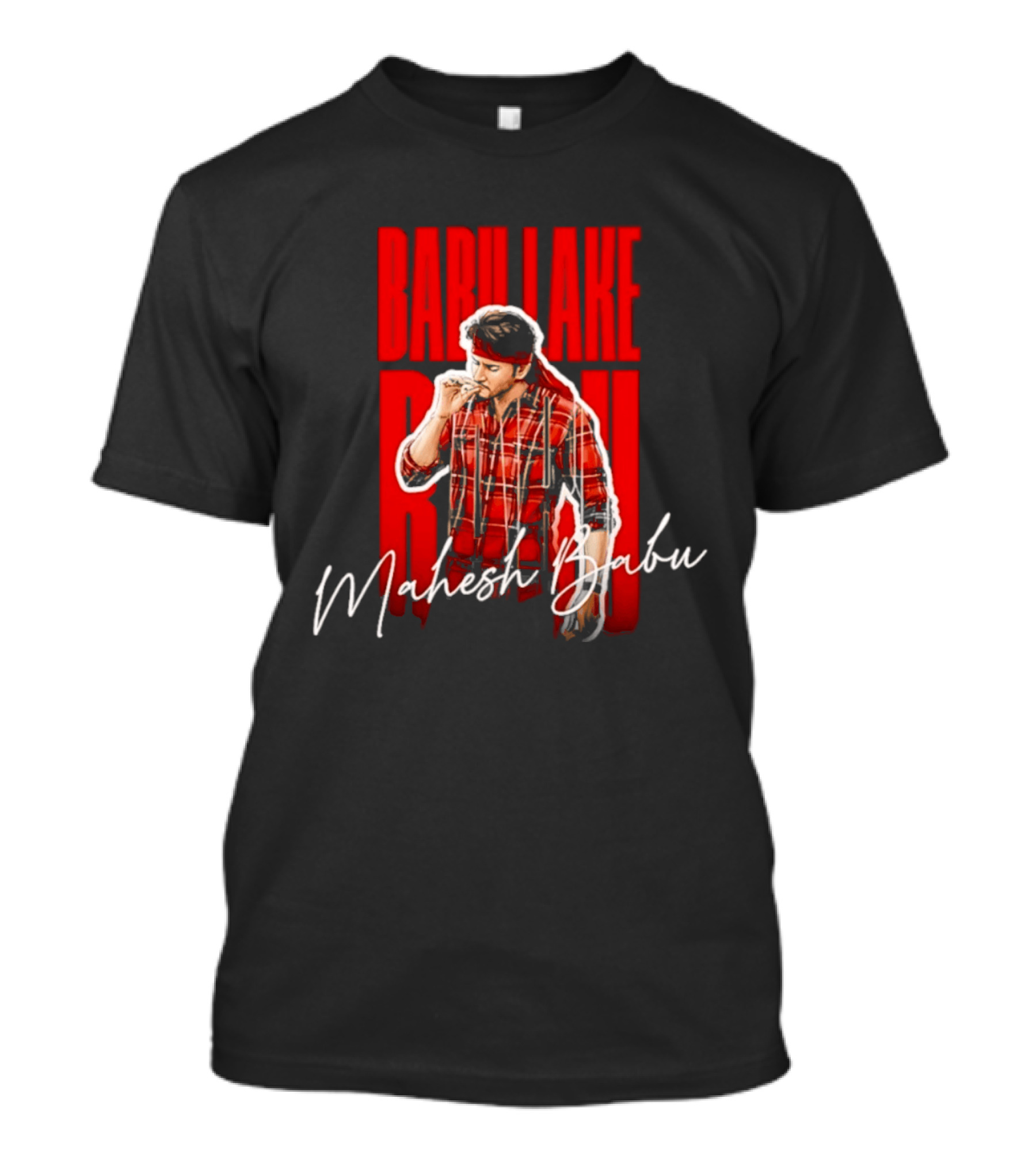 Babu Lake Run Mahesh Babu Smoking T-Shirt