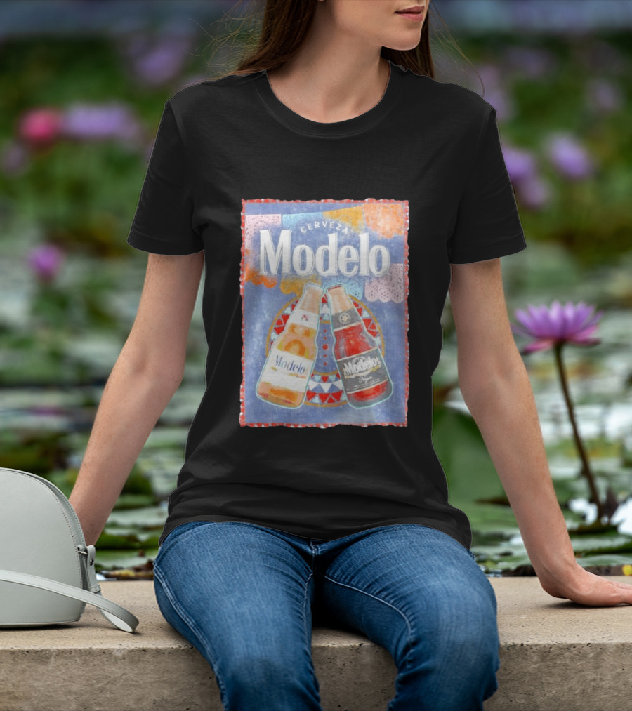 Cerveza Modelo Mexican Beer Bottles T-Shirt