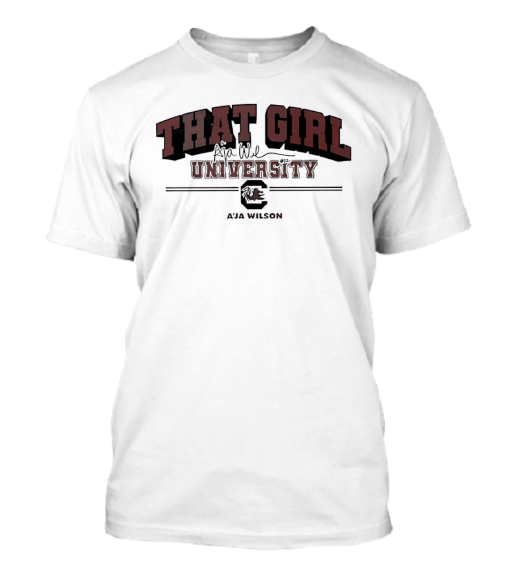That Girl University South Carolina Gamecocks A'ja Wilson T-Shirt