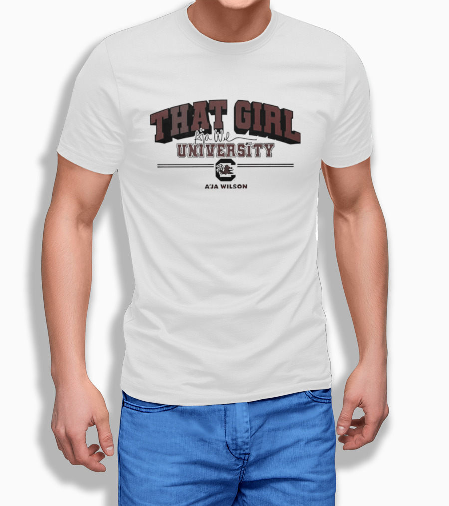 That Girl University South Carolina Gamecocks A'ja Wilson T-Shirt