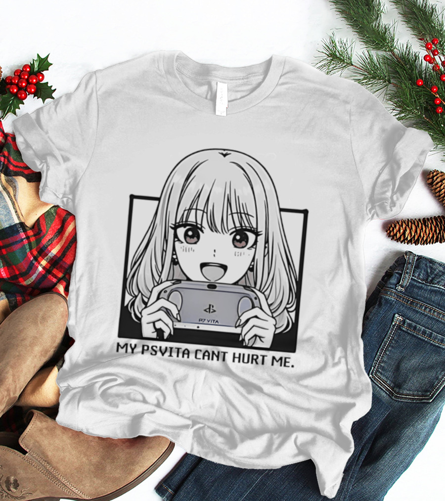 Marin Kitagawa My PS Vita Can't Hurt Me Gaming Manga Aesthetic T-Shirt