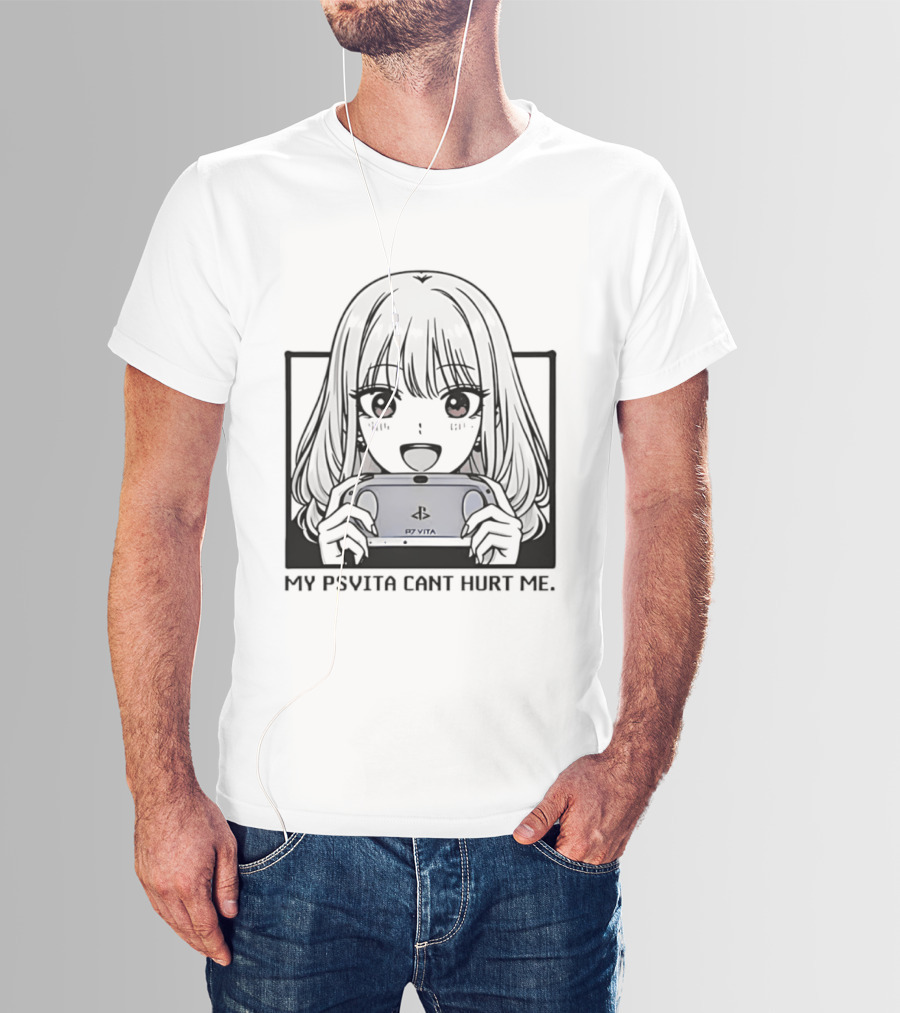 Marin Kitagawa My PS Vita Can't Hurt Me Gaming Manga Aesthetic T-Shirt