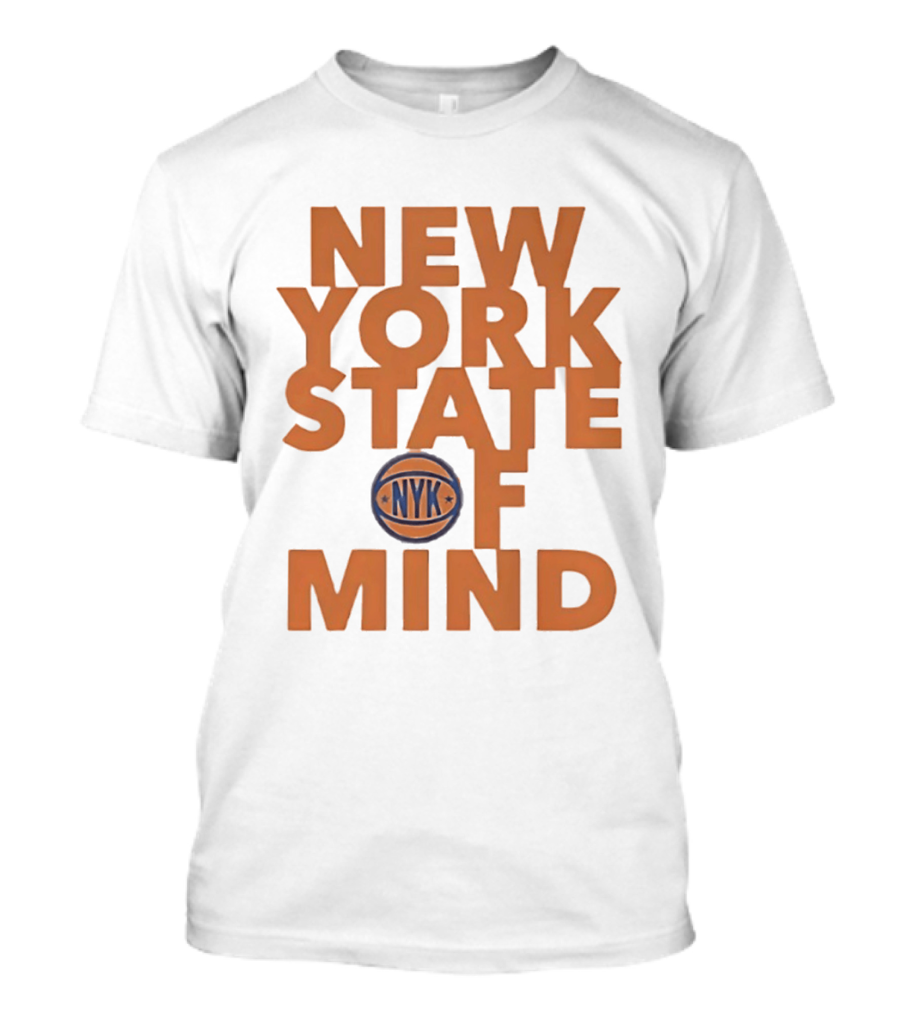 New York State Of Mind NYC Basketball T-Shirt