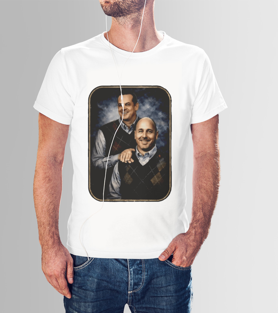 New York Baseball Step Brothers Aaron Boone Brian Cashman Comedy T-Shirt