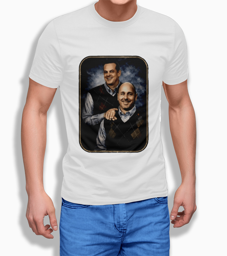 New York Baseball Step Brothers Aaron Boone Brian Cashman Comedy T-Shirt