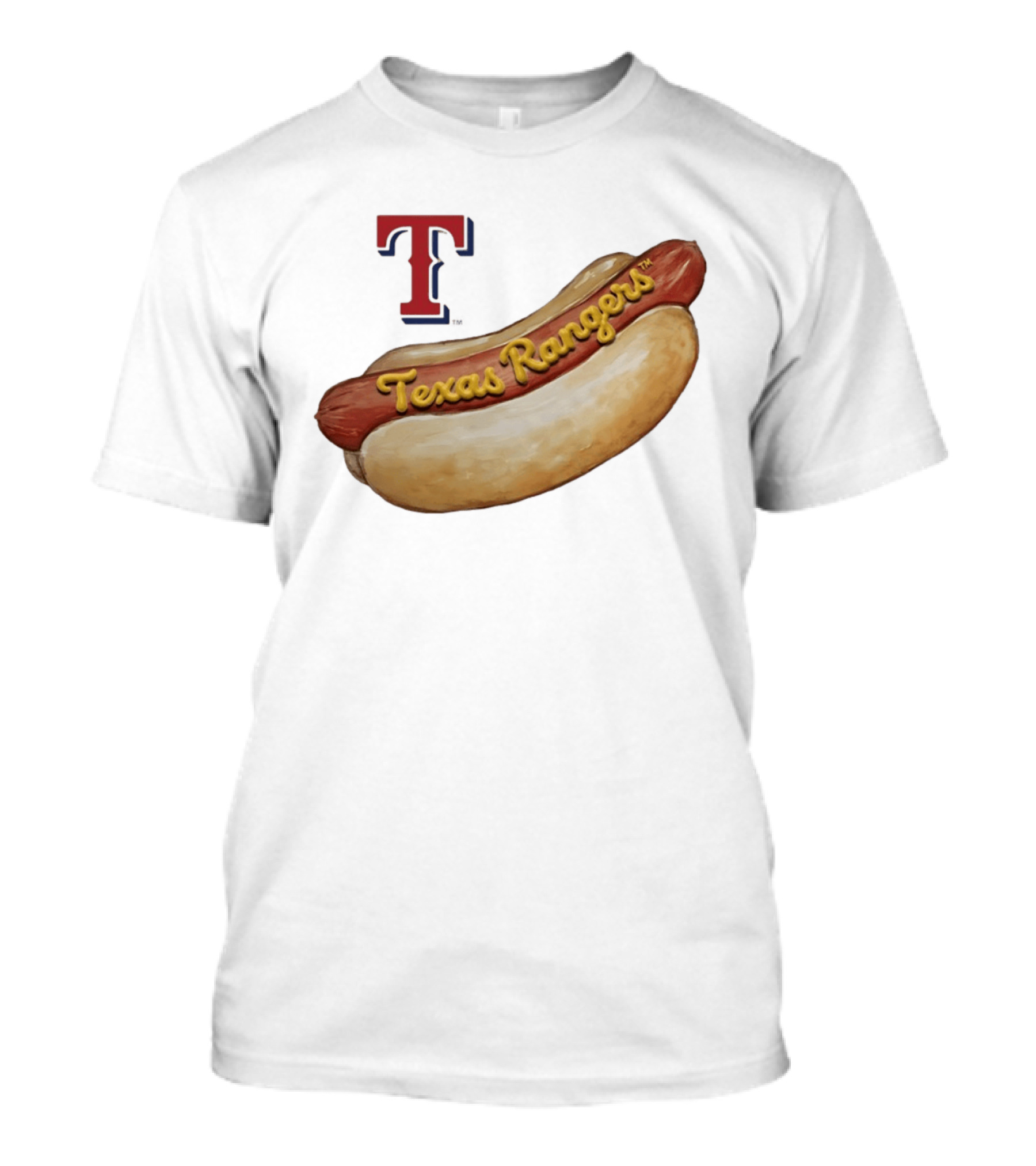 Texas Rangers Hot Dog MLB 2026 Season Team T T-Shirt