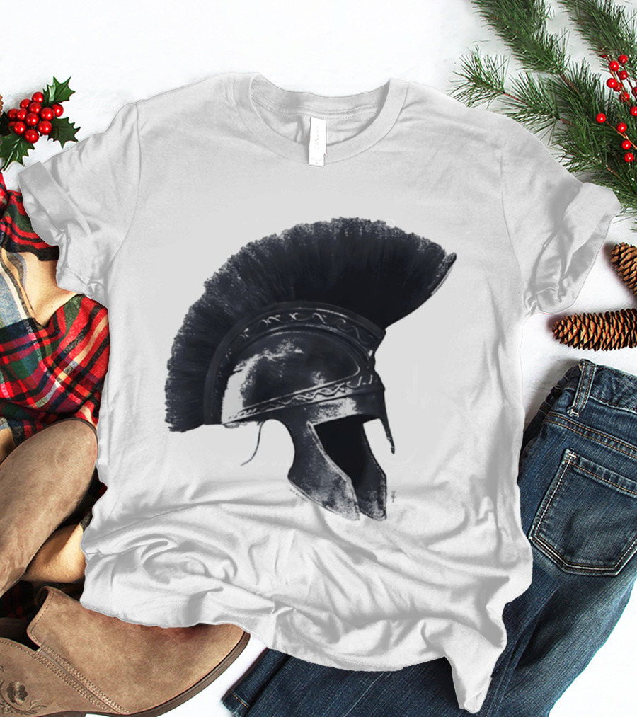 Travis Scott Odyssey Greek Soldier Helmet T-Shirt