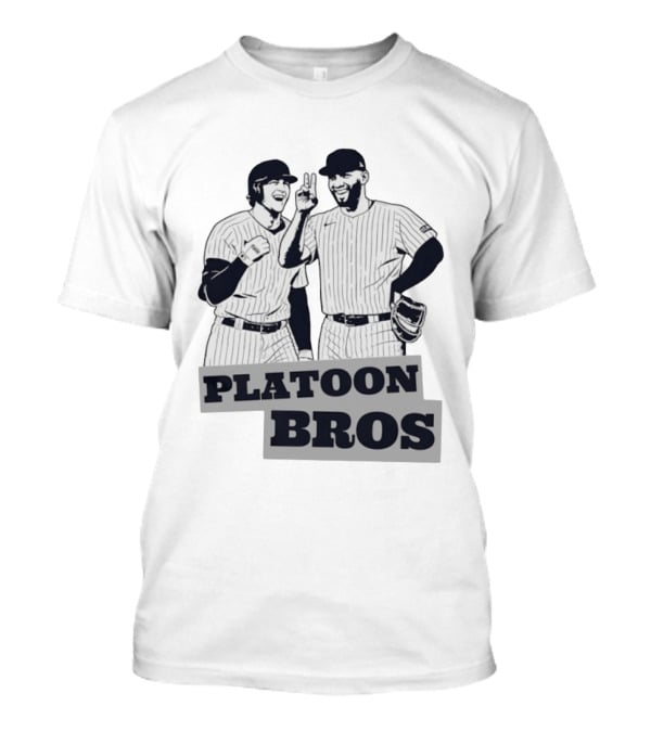 Yankees Platoon Bros Amed Rosario Ryan McMahon MLB Baseball Team T-Shirt