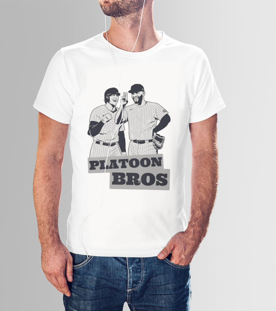 Yankees Platoon Bros Amed Rosario Ryan McMahon MLB Baseball Team T-Shirt