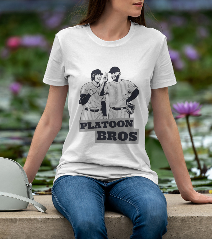 Yankees Platoon Bros Amed Rosario Ryan McMahon MLB Baseball Team T-Shirt