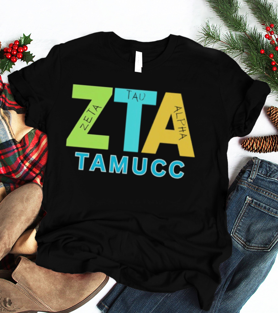 Zeta Tau Alpha TAMUCC Greek Life Sorority T-Shirt