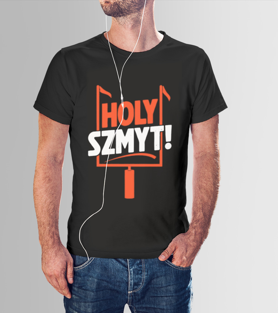 Andre Szmyt Holy Szmyt Cleveland Browns Football Uprights T-Shirt