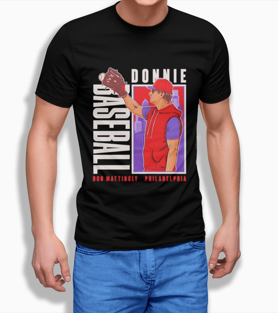 Don Mattingly Donnie Baseball Philadelphia Sports T-Shirt