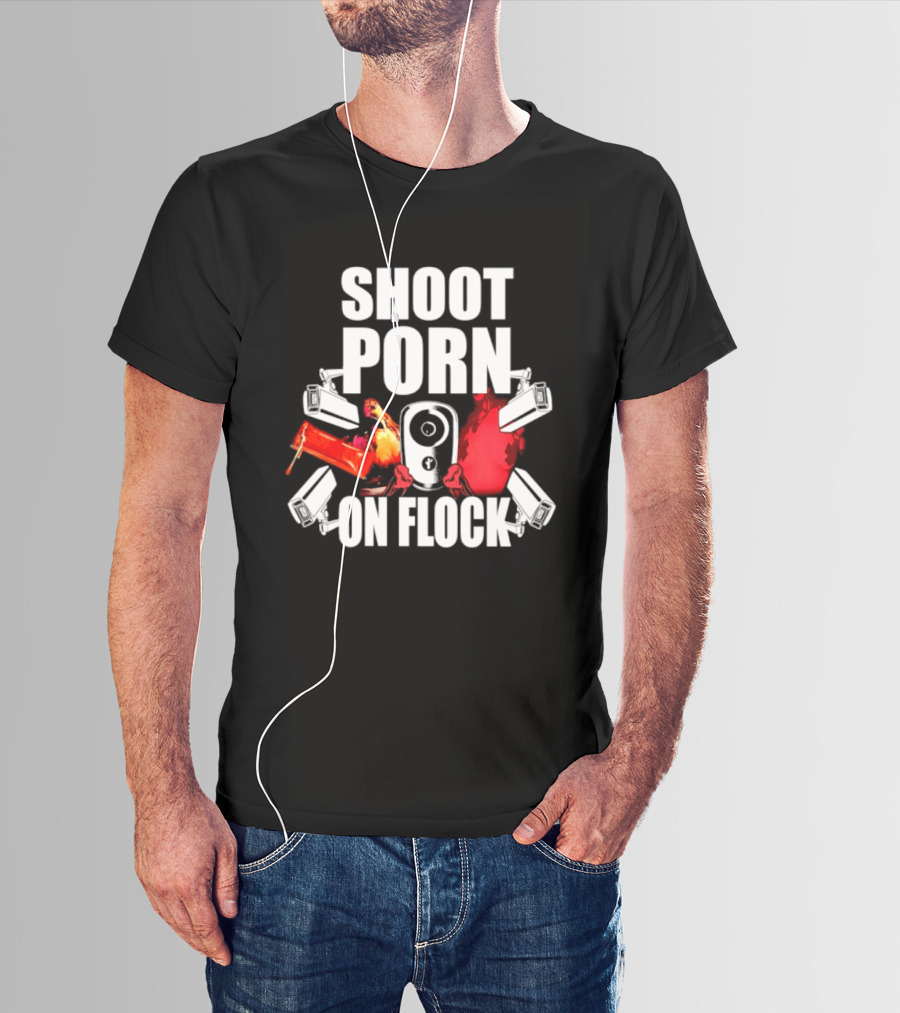 SHOOT PORN ON FLOCK Surveillance Honey Pack T-Shirt